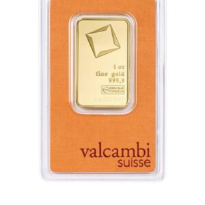 Valcambi Suisse 1 oz златно кюлче 999.9