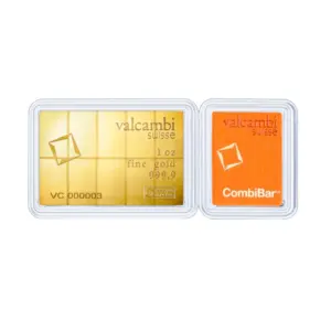 Valcambi Suisse CombiBar 1 oz злато 999.9