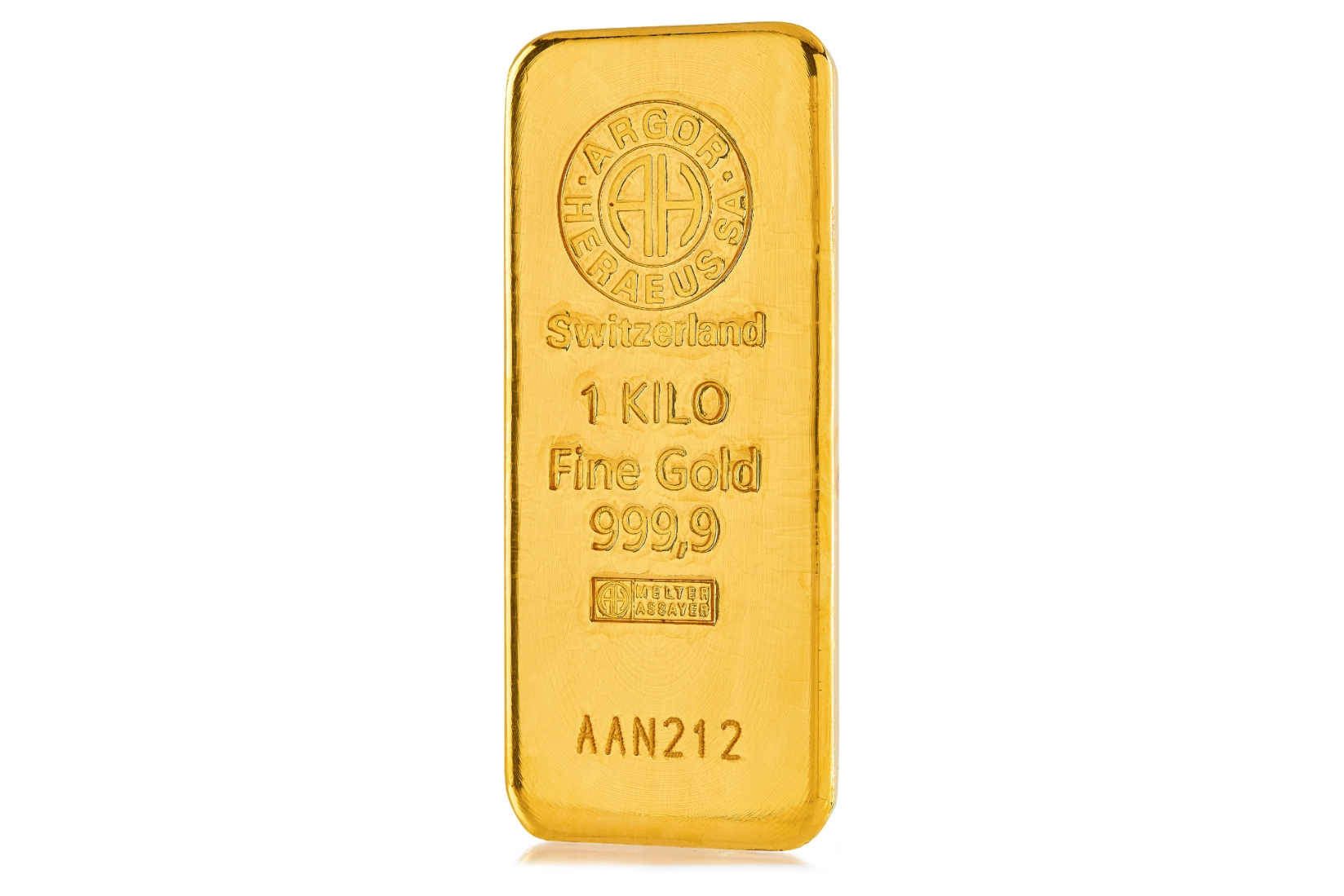 Argor-Heraeus Cast Classic 1 кг златно кюлче 999.9