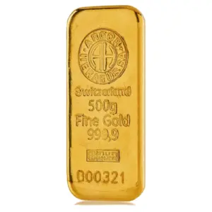 Argor-Heraeus Cast Classic 500 г златно кюлче 999.9