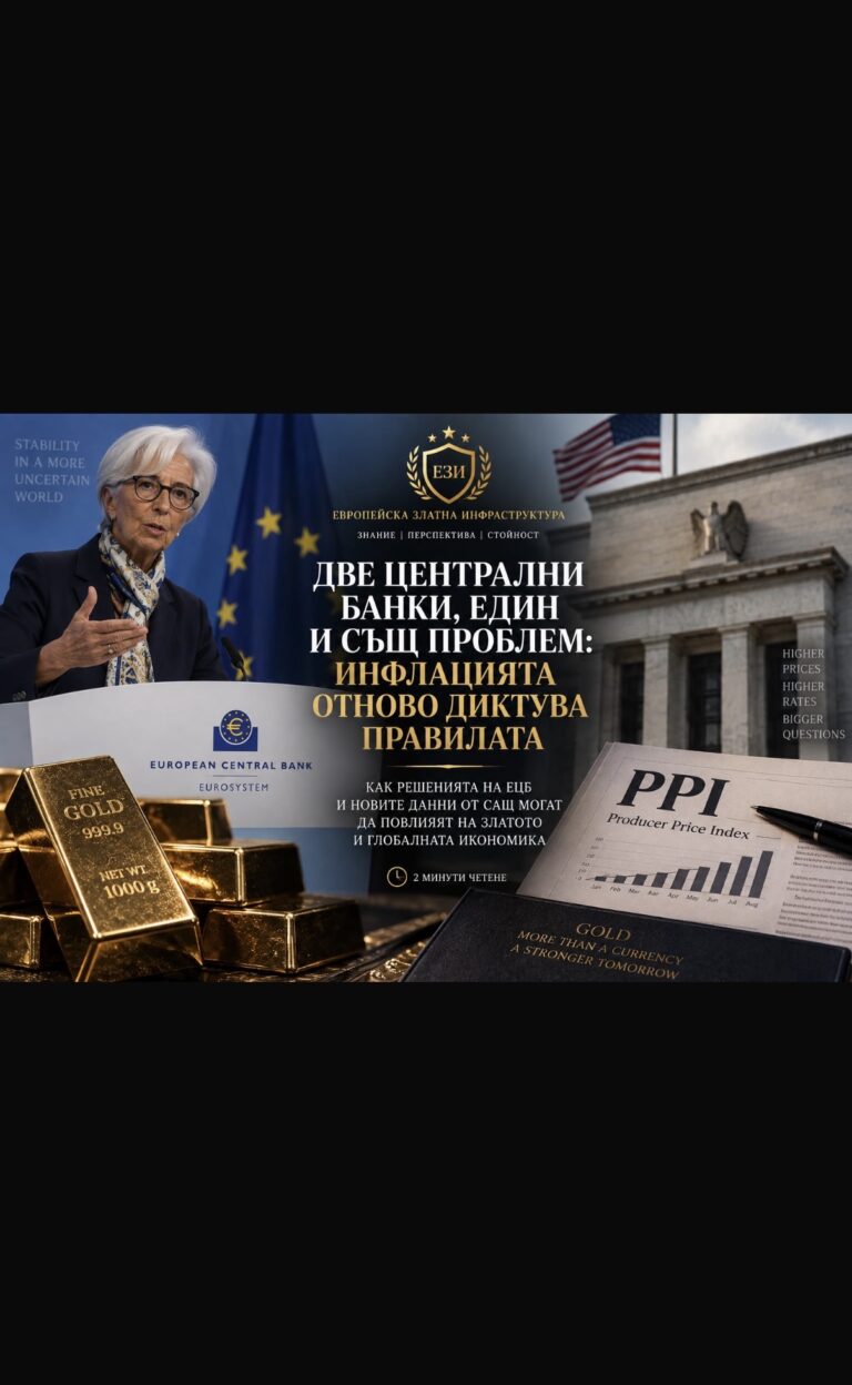 ДВЕ ЦЕНТРАЛНИ БАНКИ, ЕДИН И СЪЩ ПРОБЛЕМ: ИНФЛАЦИЯТА ОТНОВО ДИКТУВА ПРАВИЛАТА