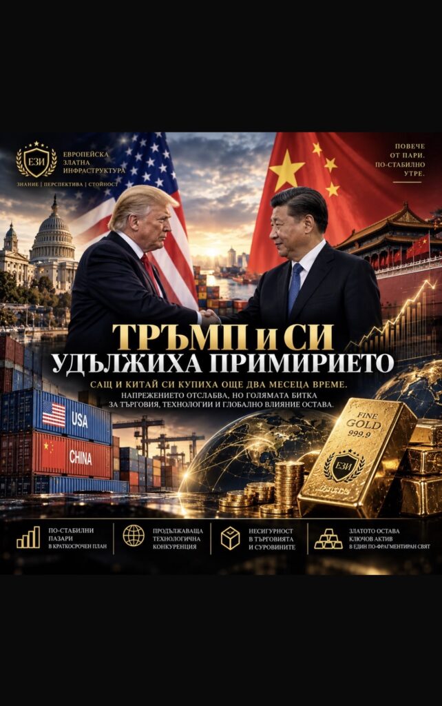 ТРЪМП И СИ УДЪЛЖИХА ПРИМИРИЕТО: НО ГОЛЯМАТА БИТКА МЕЖДУ САЩ И КИТАЙ ОСТАВА